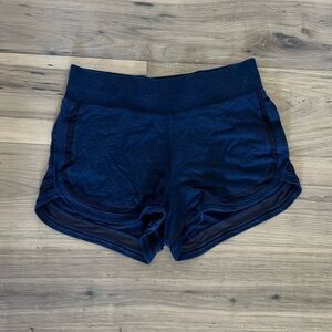 Athleta navy short with pockets